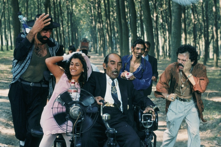 gatto nero, gatto bianco cast